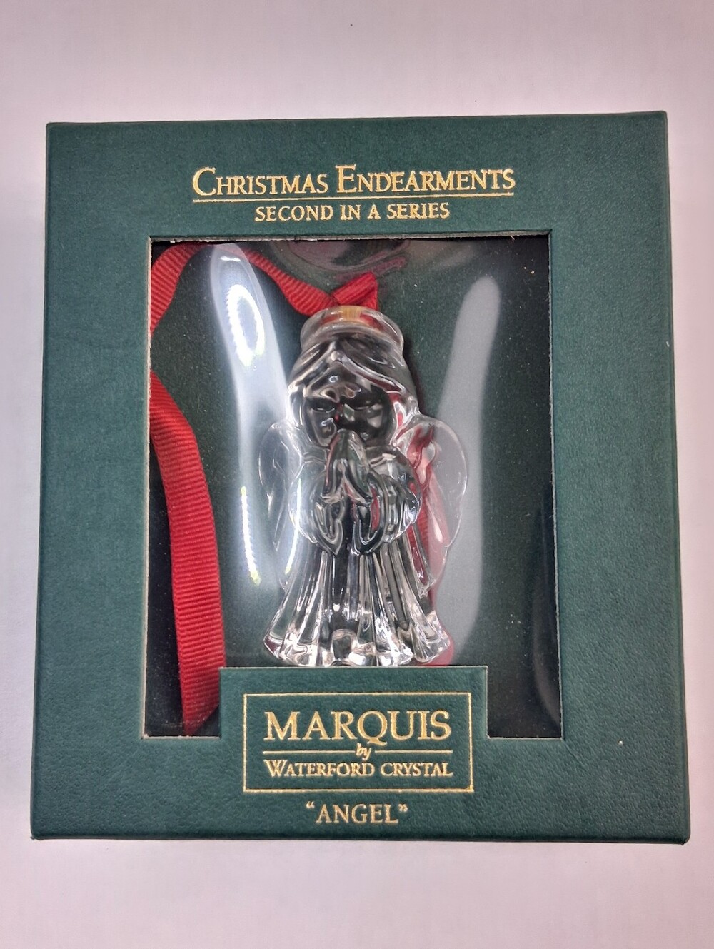 Marquis by Waterford Crystal Angel Christmas Ornament